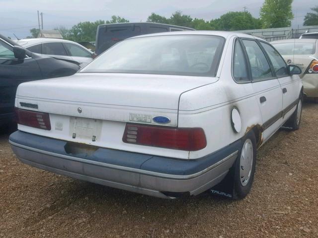 1FACP50U7MG229951 - 1991 FORD TAURUS L WHITE photo 4