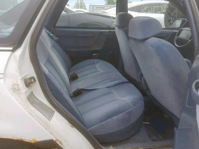 1FACP50U7MG229951 - 1991 FORD TAURUS L WHITE photo 6