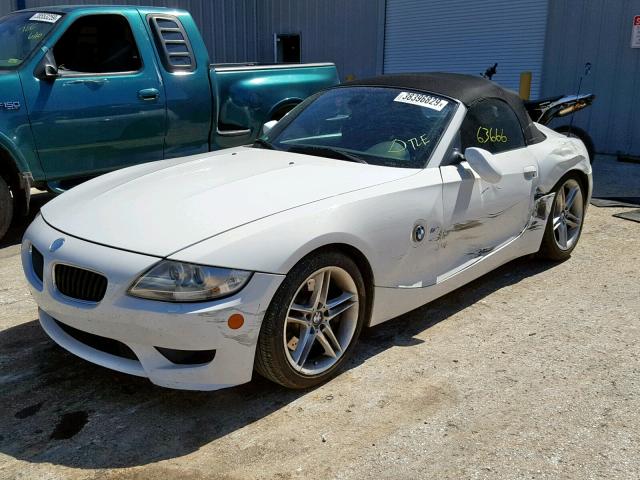 5UMBT93577LY53124 - 2007 BMW M ROADSTER WHITE photo 2