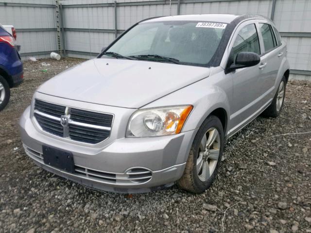 1B3CB4HA8AD543765 - 2010 DODGE CALIBER SX SILVER photo 2