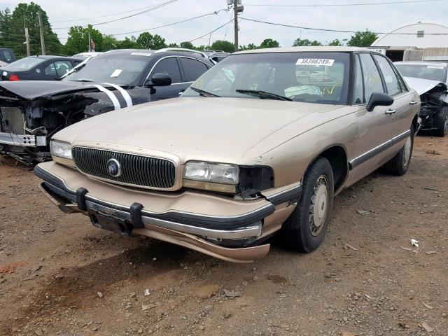 1G4HP52L5RH554664 - 1994 BUICK LESABRE CU GOLD photo 2