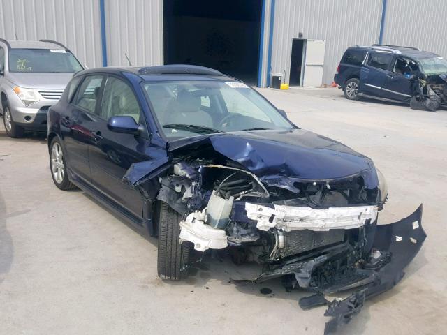 JM1BK343681153044 - 2008 MAZDA 3 HATCHBAC BLUE photo 1