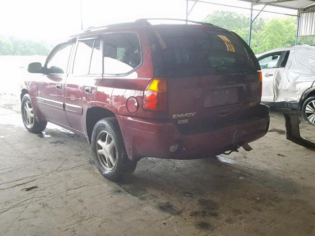 1GKDT13S852369524 - 2005 GMC ENVOY BURGUNDY photo 3