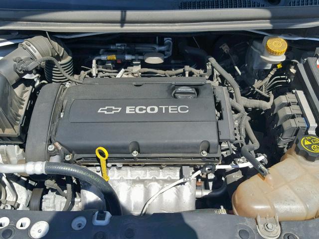 1G1JA5SH2D4250946 - 2013 CHEVROLET SONIC LS WHITE photo 7