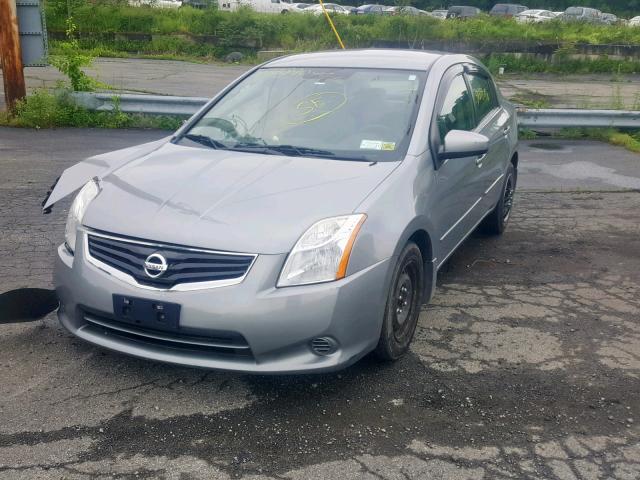 3N1AB6AP9BL662410 - 2011 NISSAN SENTRA 2.0 GRAY photo 2