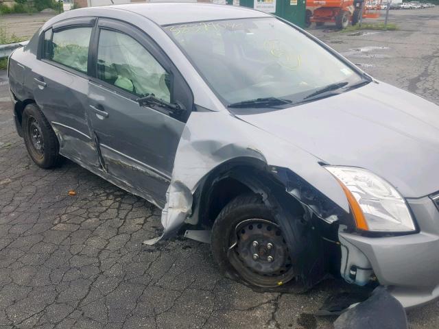 3N1AB6AP9BL662410 - 2011 NISSAN SENTRA 2.0 GRAY photo 9