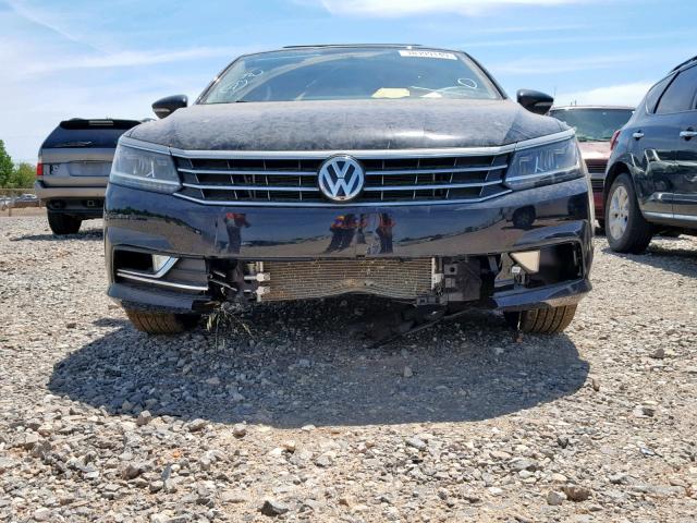 1VWBA7A3XJC041188 - 2018 VOLKSWAGEN PASSAT SE BLACK photo 9