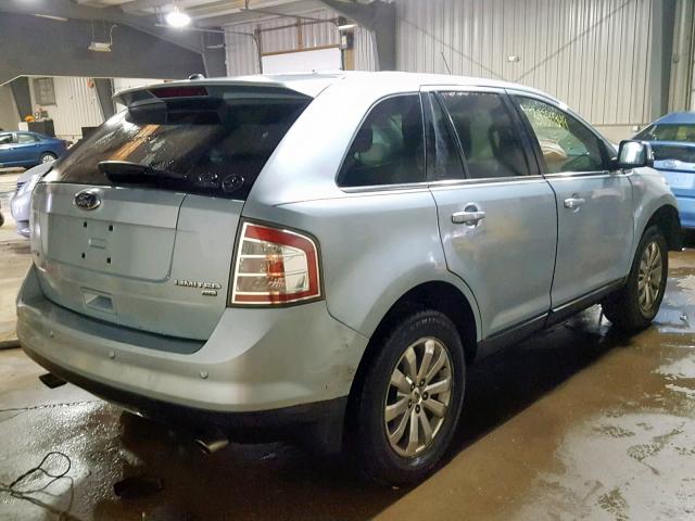 2FMDK49C58BA66727 - 2008 FORD EDGE LIMIT SILVER photo 4