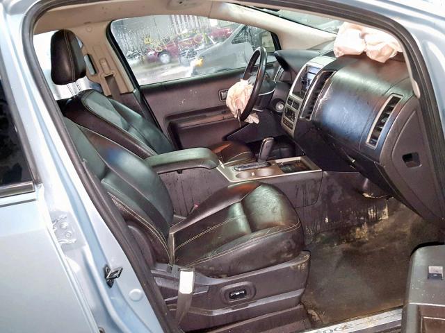 2FMDK49C58BA66727 - 2008 FORD EDGE LIMIT SILVER photo 5