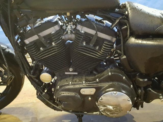 1HD4LE211AC402166 - 2010 HARLEY-DAVIDSON XL883 N BLACK photo 7