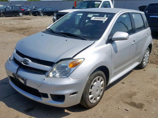 JTKKT624965012140 - 2006 TOYOTA SCION XA SILVER photo 2