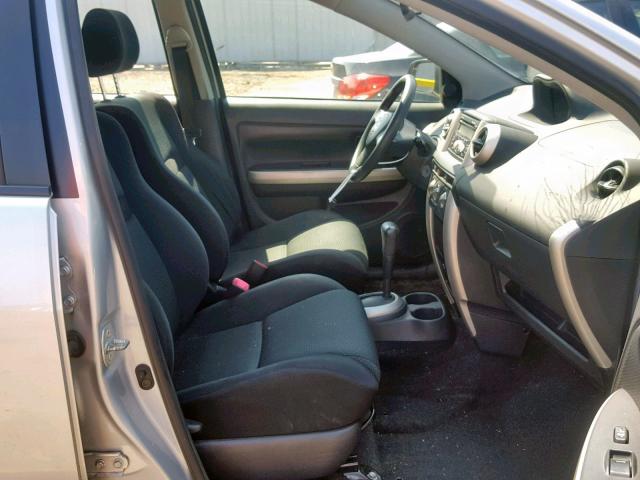 JTKKT624965012140 - 2006 TOYOTA SCION XA SILVER photo 5