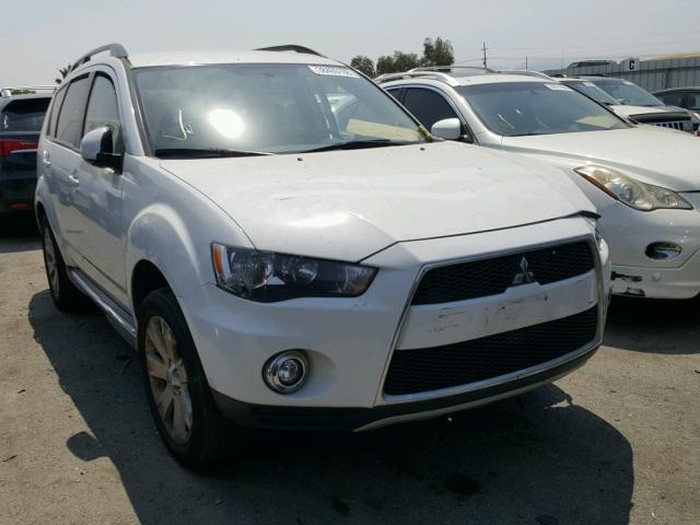 JA4JT3AWXDU020362 - 2013 MITSUBISHI OUTLANDER WHITE photo 1