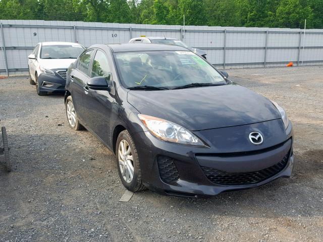 JM1BL1V89C1693699 - 2012 MAZDA 3 I BLACK photo 1