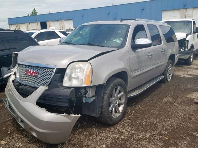 1GKFK66828J206371 - 2008 GMC YUKON XL D TAN photo 2