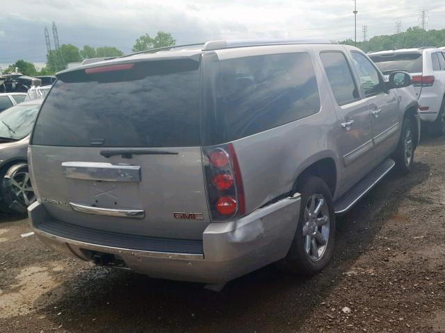 1GKFK66828J206371 - 2008 GMC YUKON XL D TAN photo 4