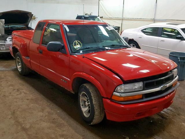 1GCCS1957Y8238226 - 2000 CHEVROLET S TRUCK S1 RED photo 1