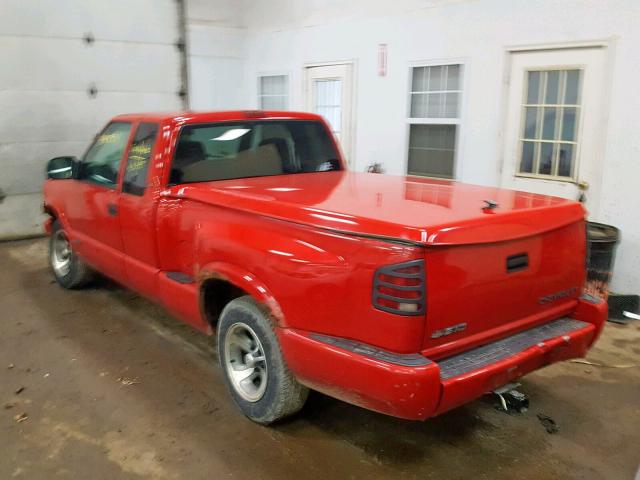 1GCCS1957Y8238226 - 2000 CHEVROLET S TRUCK S1 RED photo 3
