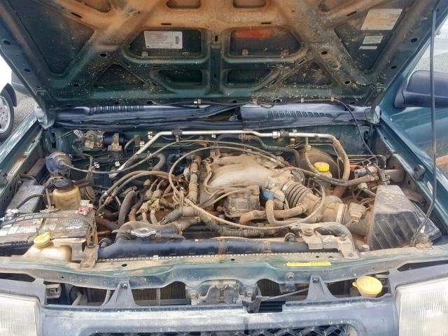 5N1ED28Y7YC566324 - 2000 NISSAN XTERRA XE GREEN photo 7