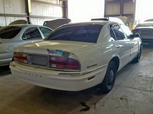 1G4CW52K0WU400130 - 1998 BUICK PARK AVENU WHITE photo 4