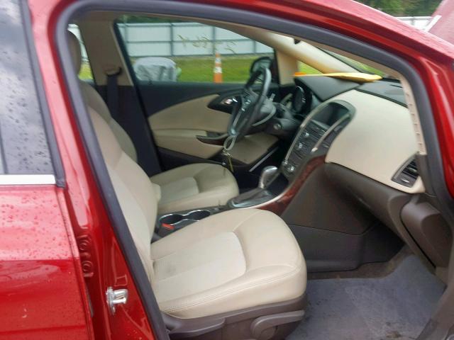 1G4PR5SK0E4126421 - 2014 BUICK VERANO CON RED photo 5