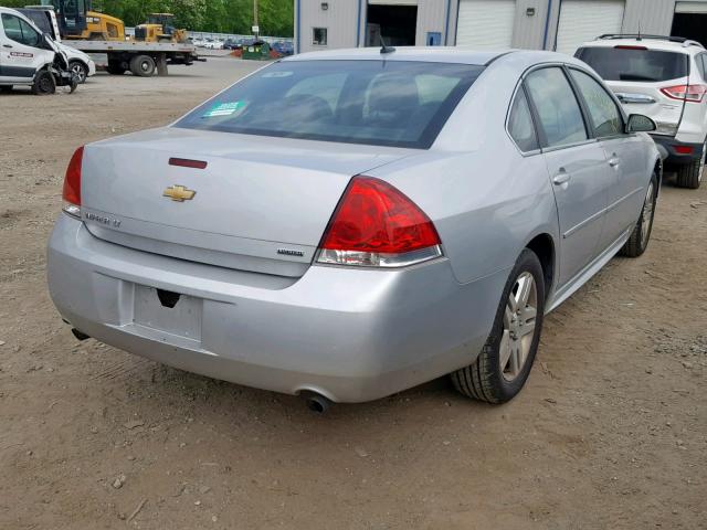 2G1WB5E3XG1189333 - 2016 CHEVROLET IMPALA LIM SILVER photo 4