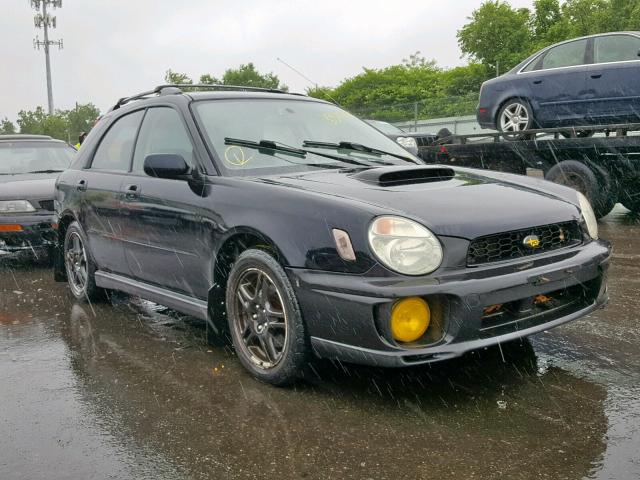 JF1GG29612H800880 - 2002 SUBARU IMPREZA WR BLACK photo 1