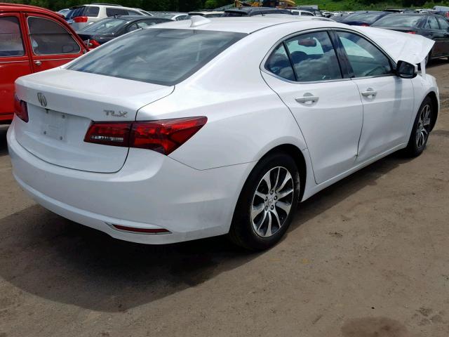 19UUB1F30GA002663 - 2016 ACURA TLX WHITE photo 4