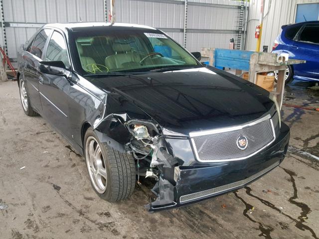 1G6DP577460157894 - 2006 CADILLAC CTS HI FEA BLACK photo 1