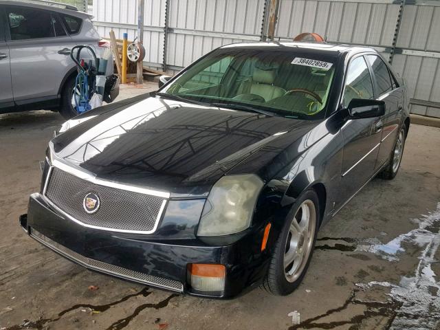 1G6DP577460157894 - 2006 CADILLAC CTS HI FEA BLACK photo 2