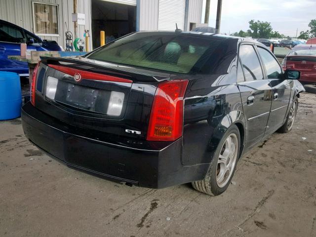 1G6DP577460157894 - 2006 CADILLAC CTS HI FEA BLACK photo 4