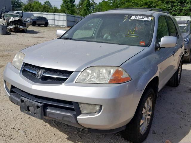 2HNYD18693H539216 - 2003 ACURA MDX TOURIN SILVER photo 2