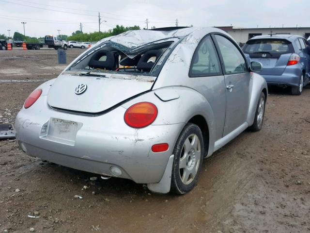 3VWCP21C11M469297 - 2001 VOLKSWAGEN NEW BEETLE თეთრი ფოტო 4