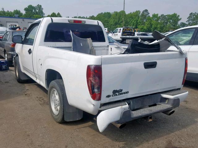 1GCCS149978227916 - 2007 CHEVROLET COLORADO WHITE photo 3