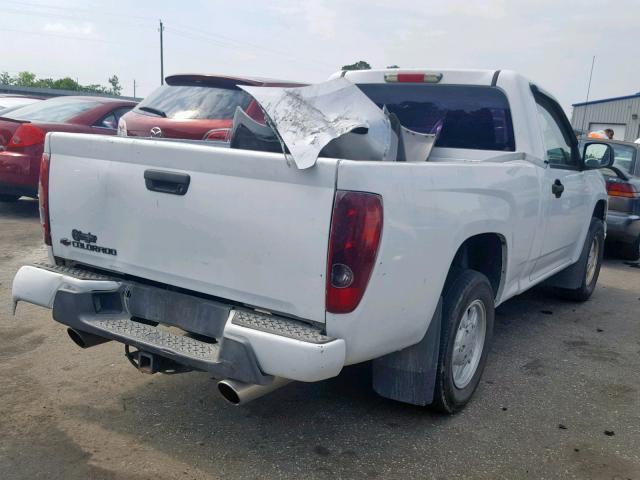 1GCCS149978227916 - 2007 CHEVROLET COLORADO WHITE photo 4