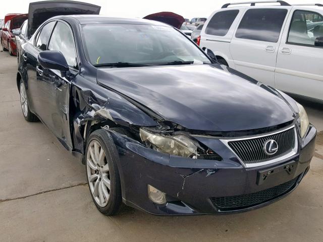 JTHCK262785021646 - 2008 LEXUS IS 250 BLACK photo 1