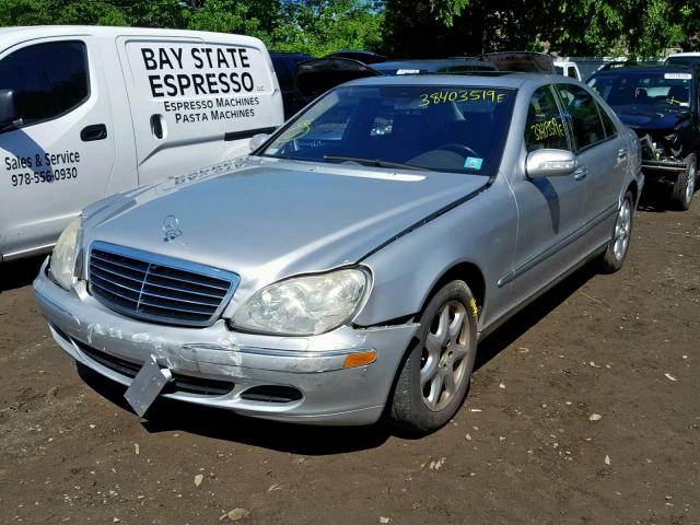 WDBNG83J66A477778 - 2006 MERCEDES-BENZ S 430 4MAT SILVER photo 2