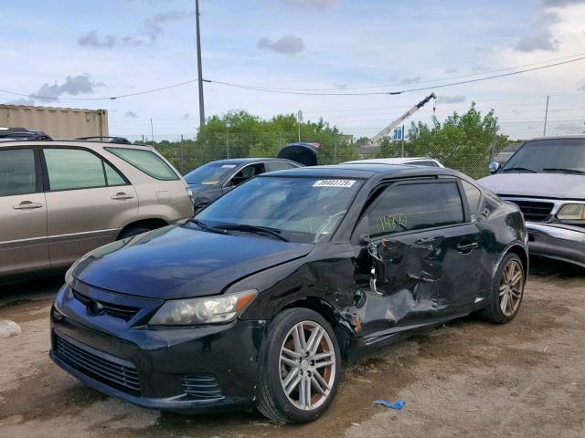 JTKJF5C73C3036852 - 2012 TOYOTA SCION TC შავი ფოტო 2