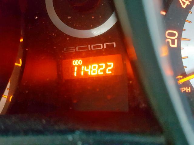 JTKJF5C73C3036852 - 2012 TOYOTA SCION TC შავი ფოტო 8