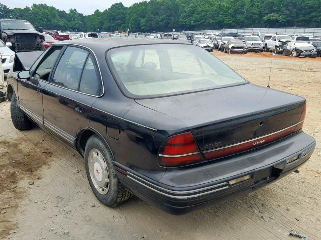 1G3HN52L7R4811101 - 1994 OLDSMOBILE 88 ROYALE BLACK photo 3