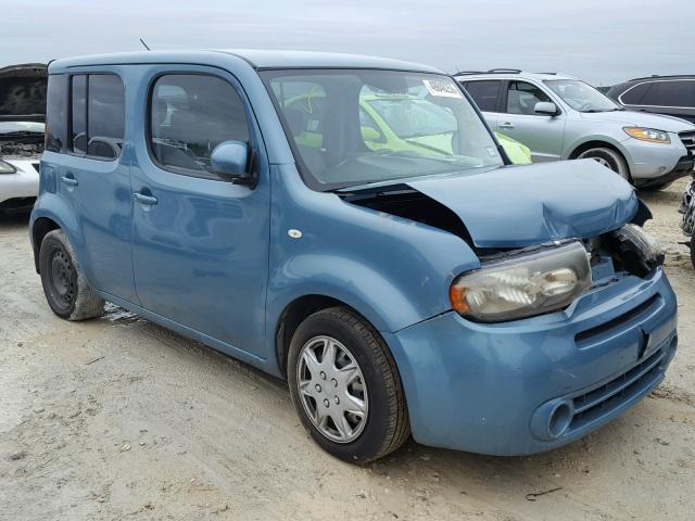 JN8AZ2KR2AT154991 - 2010 NISSAN CUBE BASE BLUE photo 1