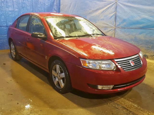 1G8AL58B37Z181769 - 2007 SATURN ION LEVEL BURGUNDY photo 1