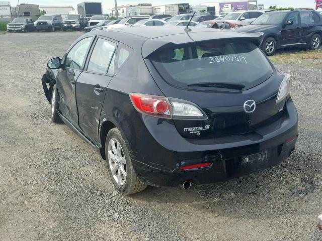 JM1BL1H52A1230527 - 2010 MAZDA 3 S BLACK photo 3