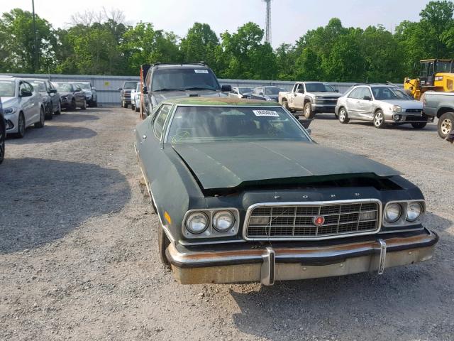 3B30H106324 - 1973 FORD TORINO GREEN photo 1