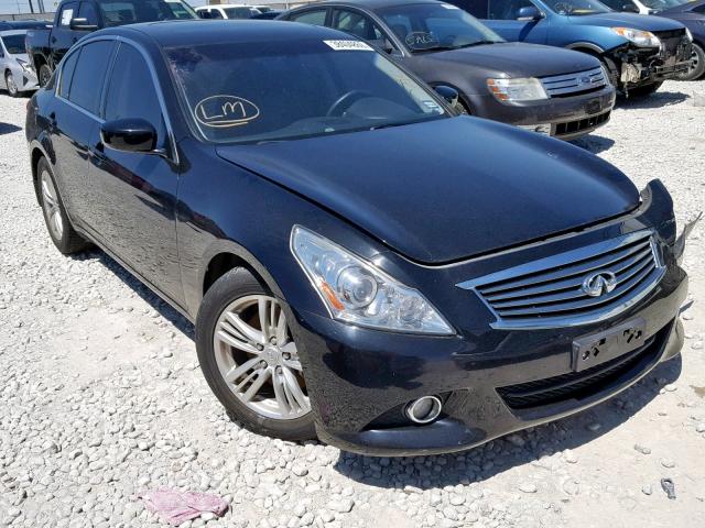 JN1CV6AP3DM720424 - 2013 INFINITI G37 BASE BLUE photo 1