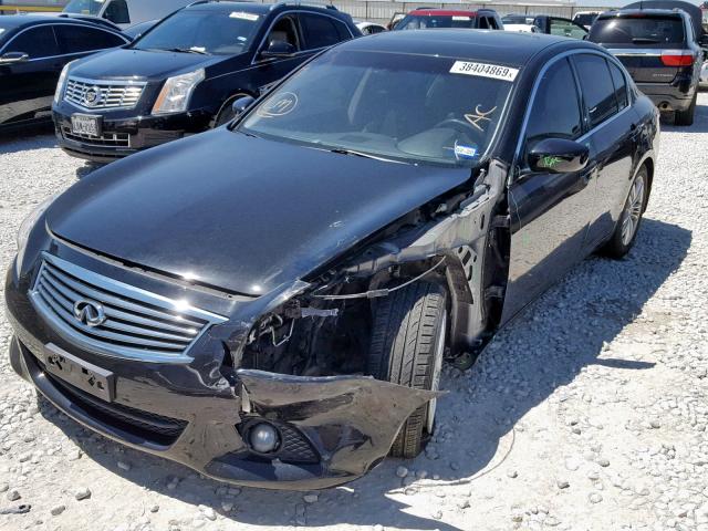 JN1CV6AP3DM720424 - 2013 INFINITI G37 BASE BLUE photo 2