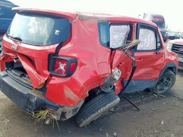 ZACCJAAT2GPD68676 - 2016 JEEP RENEGADE S Narıncı foto 9