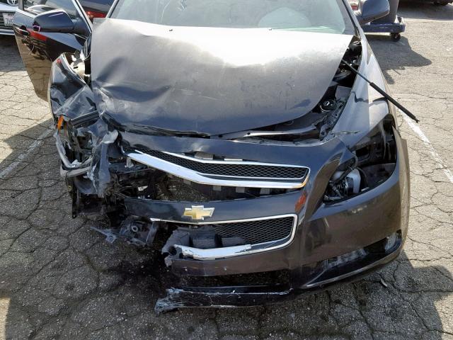 1G1ZC5EBXA4105153 - 2010 CHEVROLET MALIBU 1LT BLACK photo 7