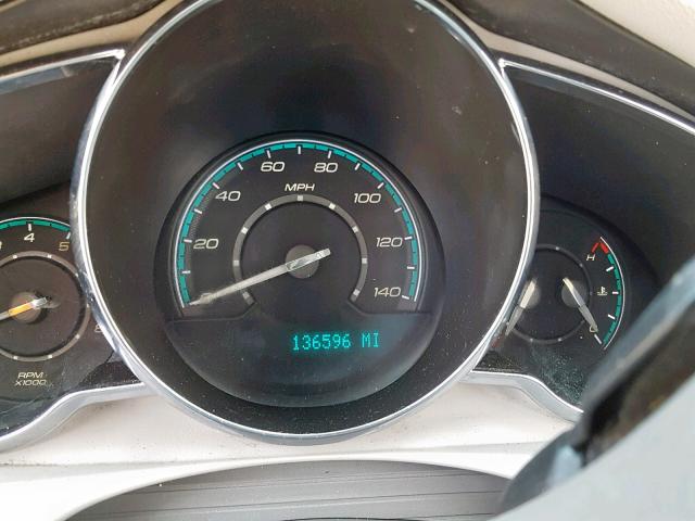 1G1ZC5EBXA4105153 - 2010 CHEVROLET MALIBU 1LT BLACK photo 8