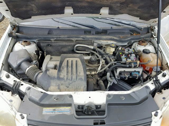 1G1AL55F267767363 - 2006 CHEVROLET COBALT LT WHITE photo 7